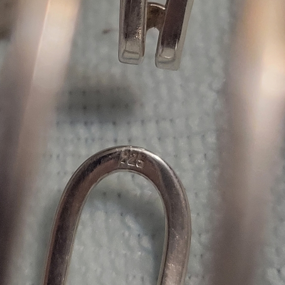 Sterling Silver Bangle Stacking Bracelet - Picture 6 of 6